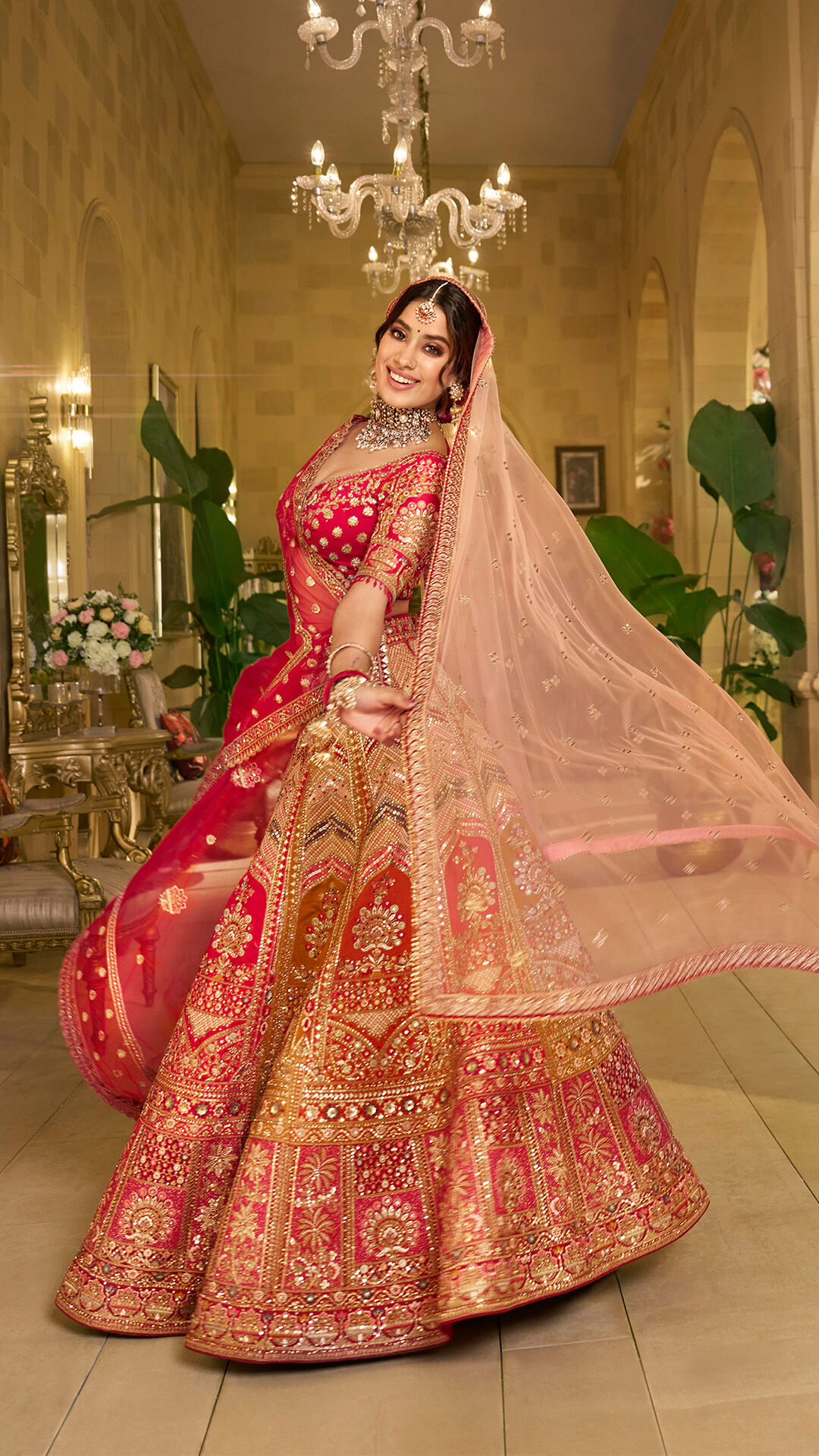 Matching your varmala to your outfit
